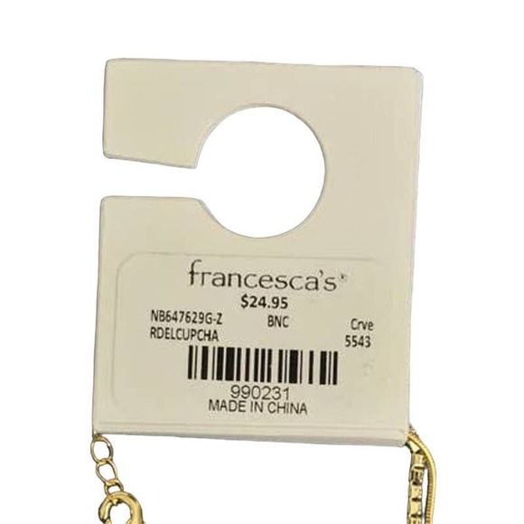 Francesca's Martha‎ Gold Cupchain Bracelet - Picture 4 of 5